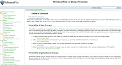 Desktop Screenshot of help.mineralfile.com